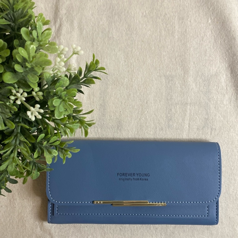 Forever Young Blue Wallet